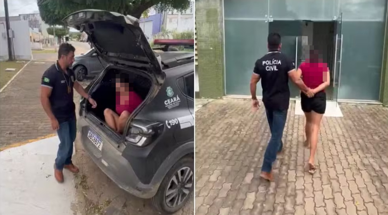 Suspeita por gravar vídeo íntimo com adolescente enviou imagens a ex para fazer ciúme