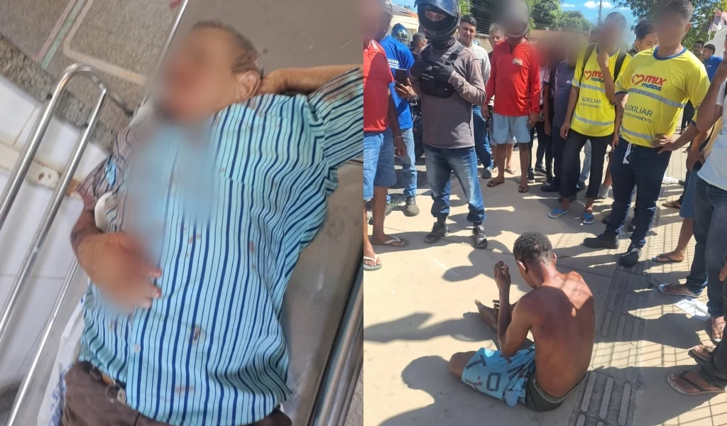Suspeito de tentativa de assalto é agredido por populares após vítima reagir em Teresina