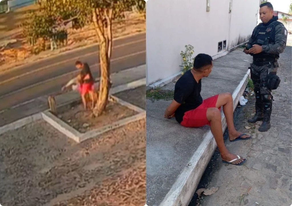 Suspeito é preso após agarrar mulher em Parnaíba