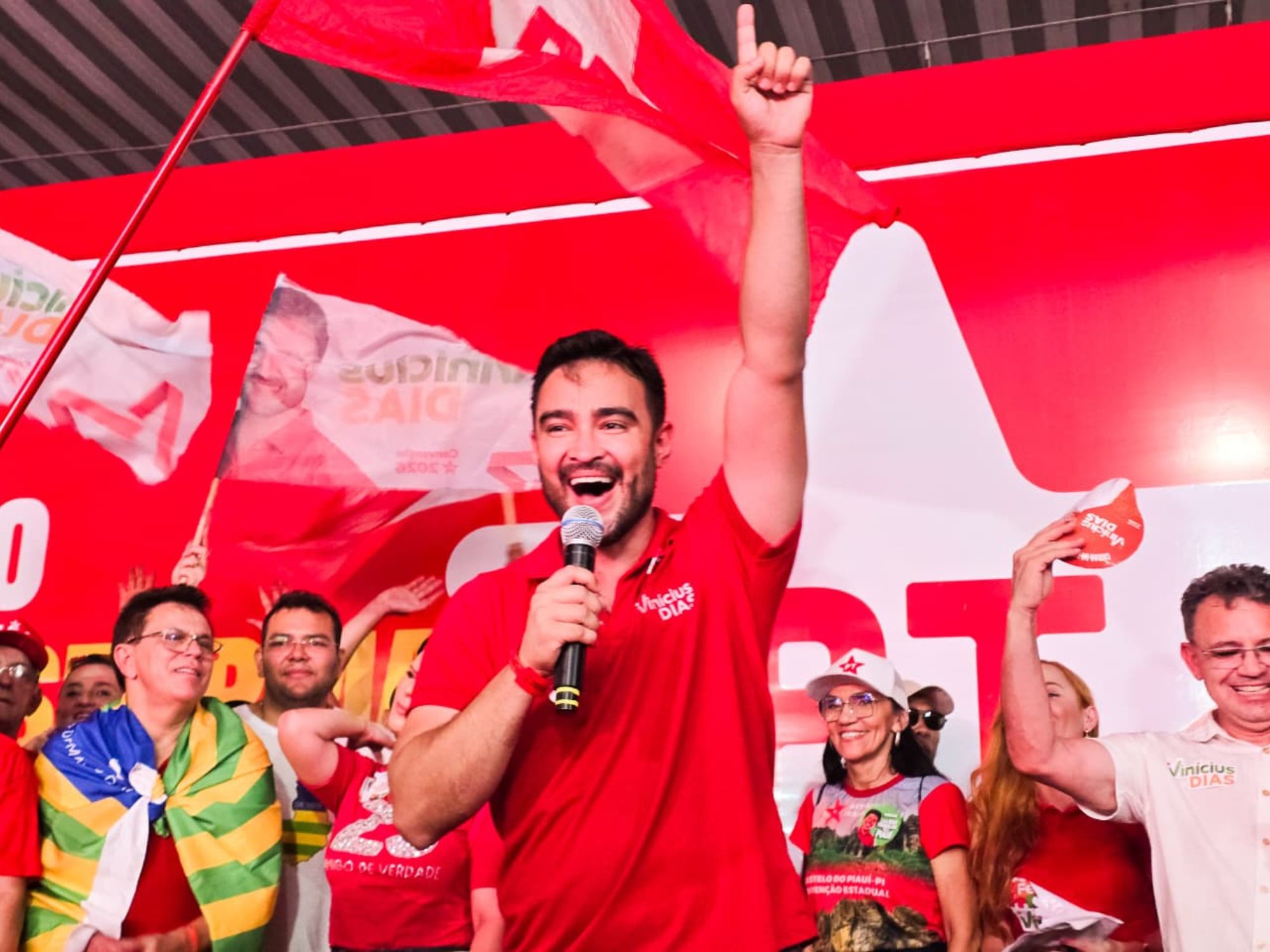 Vinícius Dias oficializa candidatura e destaca compromisso com saúde e educação