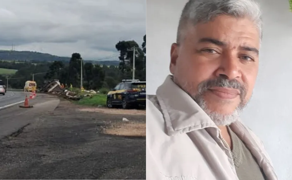 Caminhoneiro de 49 anos morre após caminhão tombar na BR-376