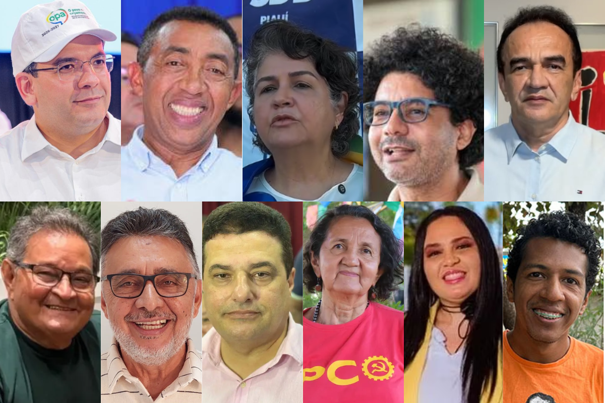 Candidatos ao Governo do Piauí 2026