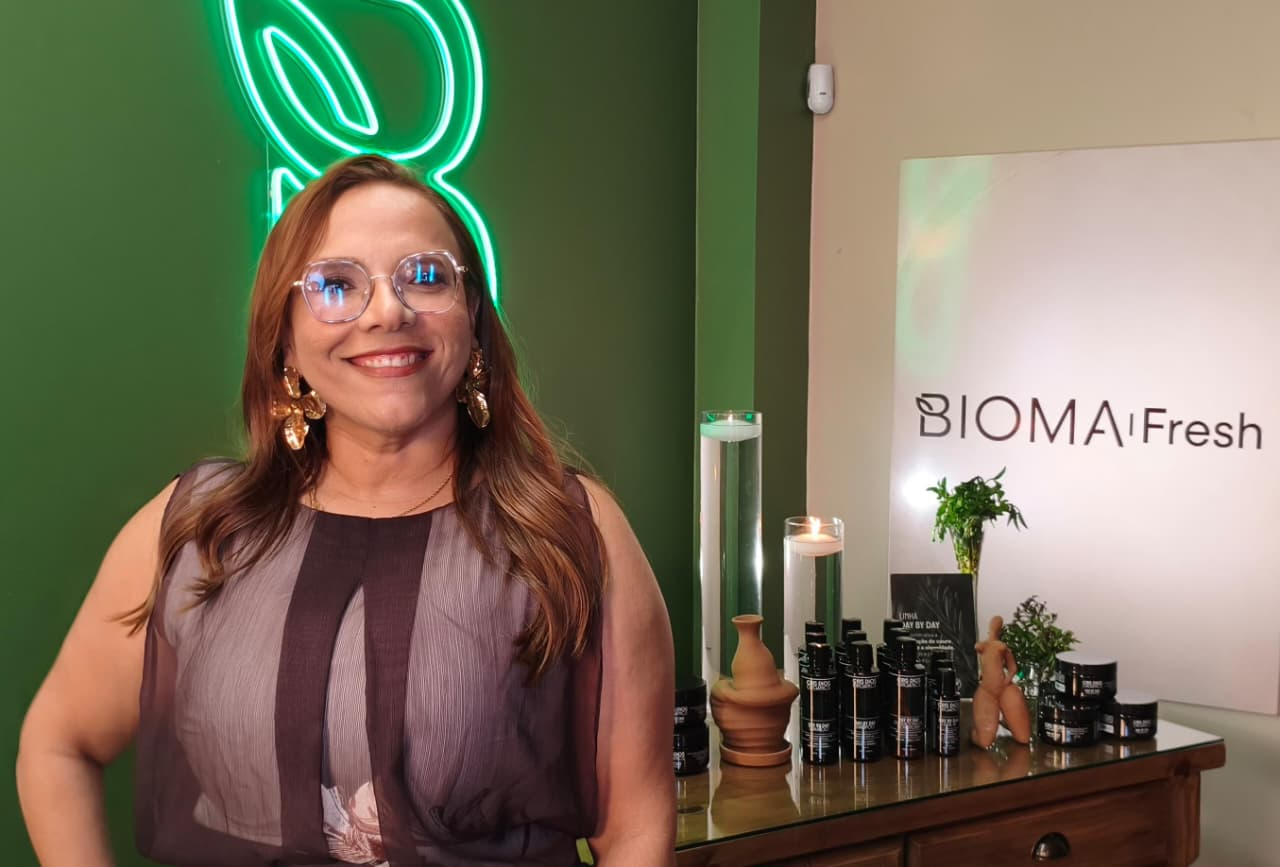 Carine Leal, CEO Administrativa da Bioma Fresh