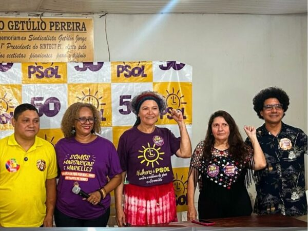 Convenção do PSOL confirma Gisvaldo Oliveira para o Governo e Edilene Pinho como vice