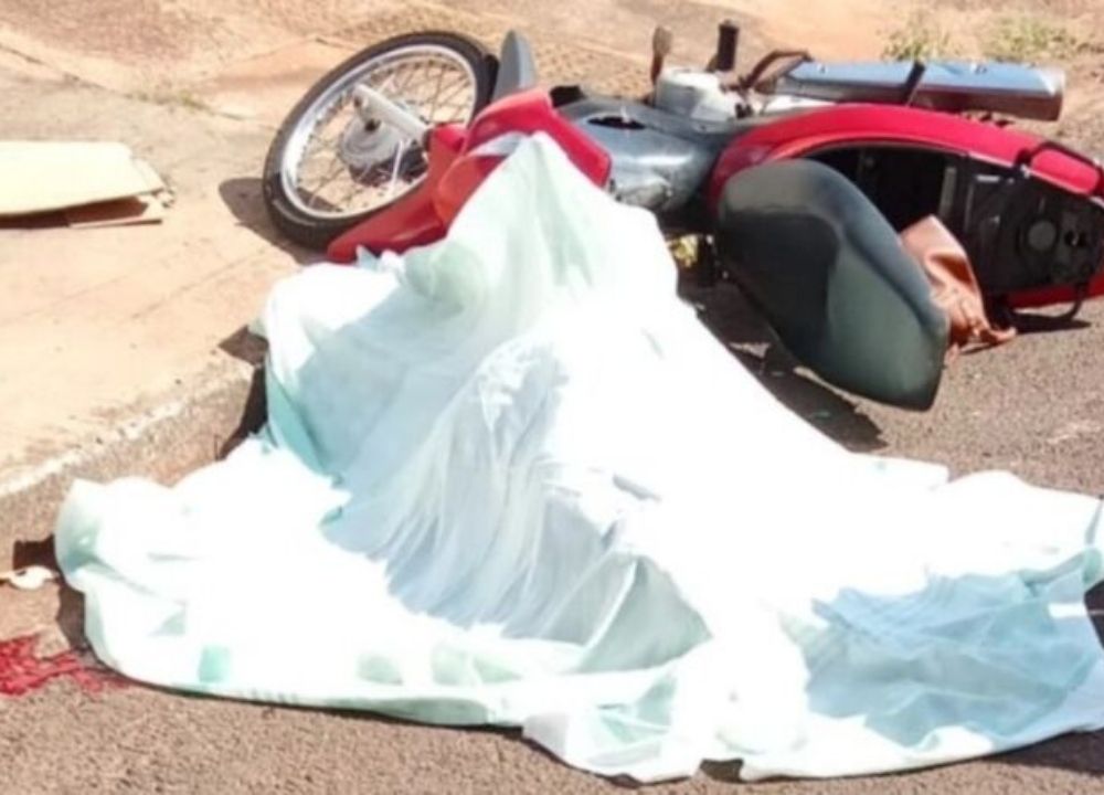 Cozinheira de asilo morre durante acidente de moto em Ivinhema