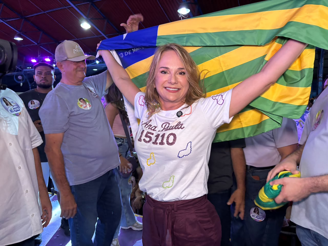 Deputada Ana Paula destaca apoio popular e elogia gestão de Rafael Fonteles em evento em Teresina
