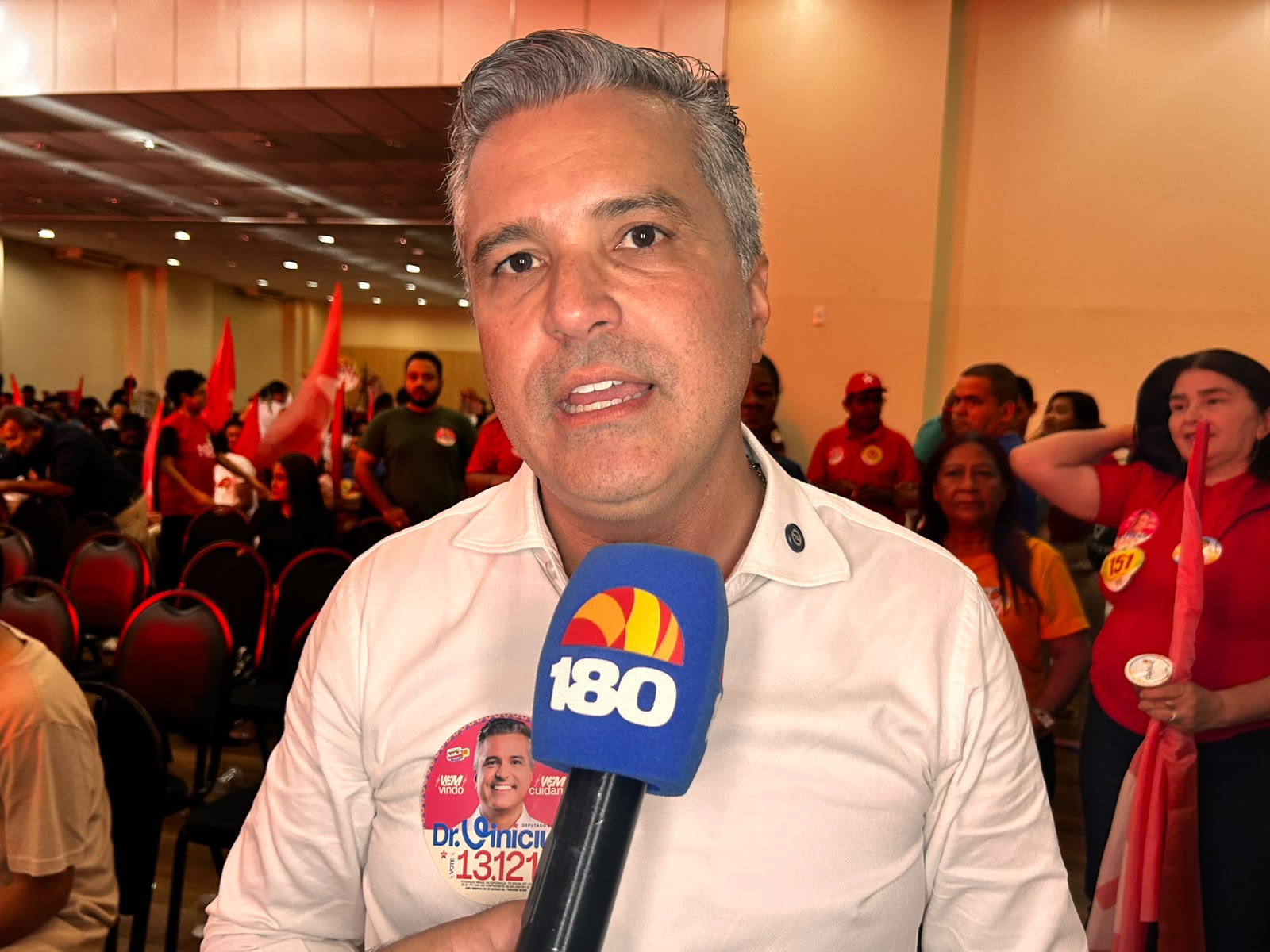 Dr. Vinícius Nascimento destaca união política e ações na saúde durante evento em Teresina
