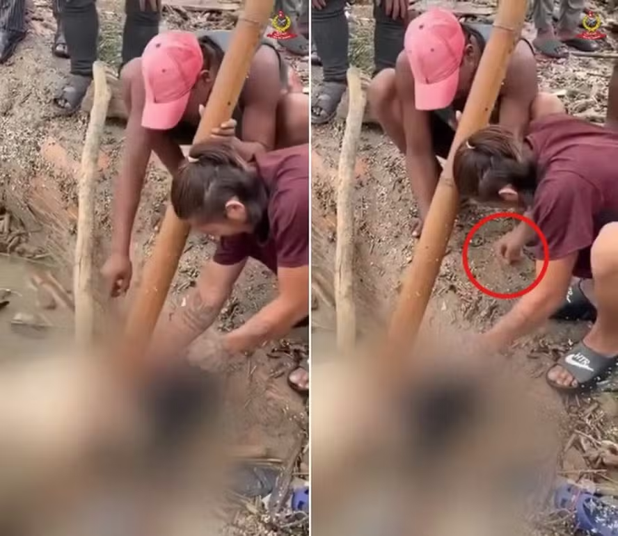 Dupla é presa após roubar brincos de mulher morta em enchente
