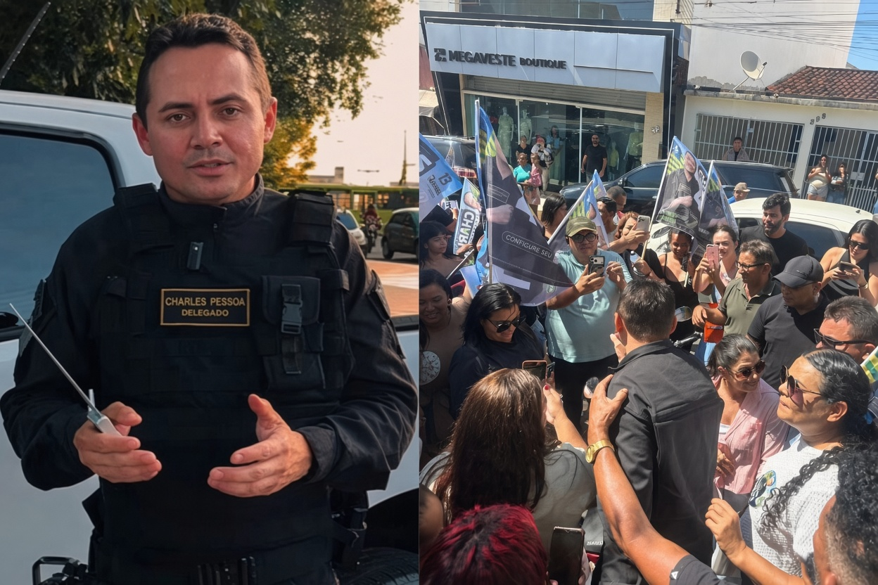 Em São Raimundo Nonato, Charles Pessoa diz que apoio cresce pelo Piauí