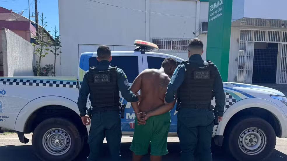 Filho é preso suspeito de agredir a mãe no PI; suspeito exigia dinheiro da vítima, diz PM