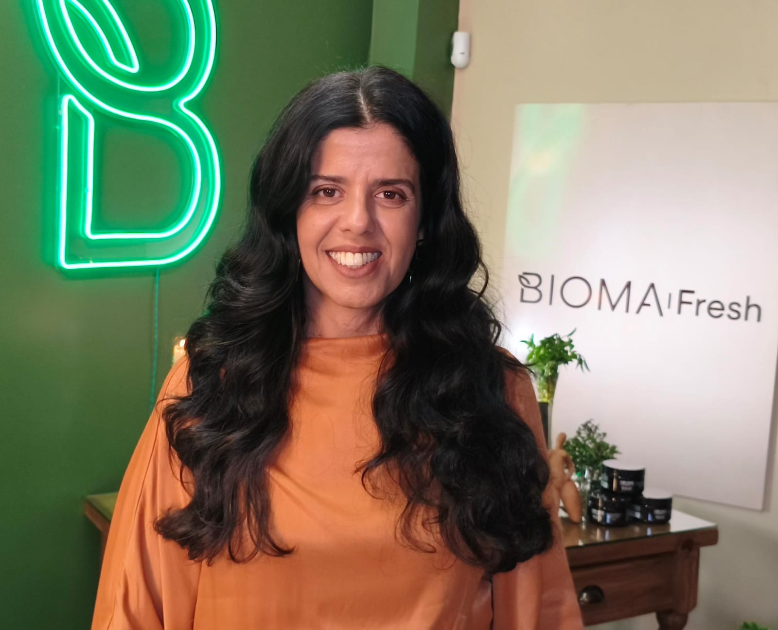 Fundadora Cristiane Dios, Bioma Fresh