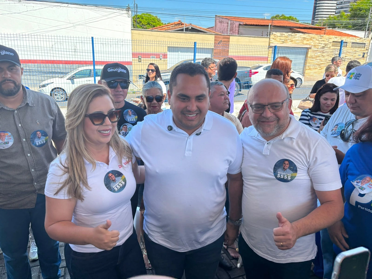 Georgiano Neto dá início à campanha para deputado federal com adesivaço