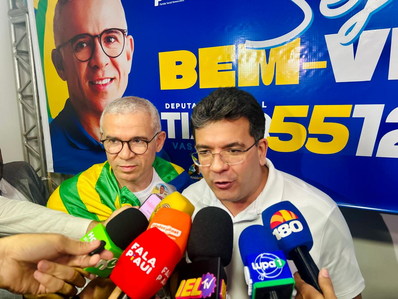 Governador Rafael Fonteles prestigia lançamento de campanha de Tiago Vasconcelos