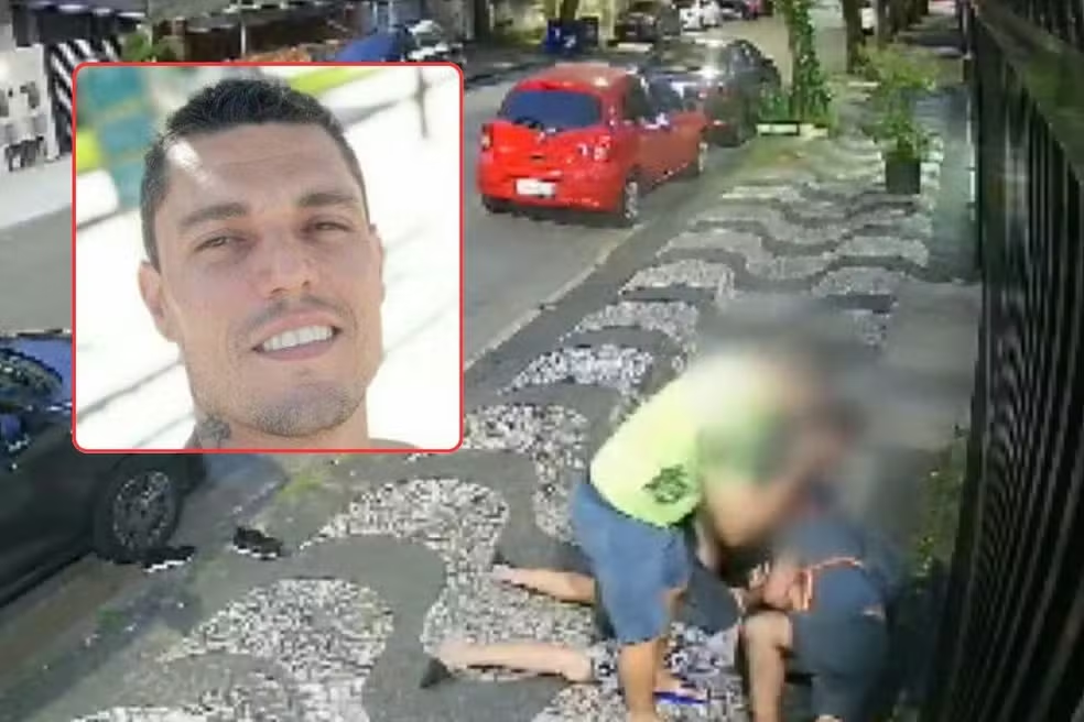 Homem asfixiado e morto na rua estava em surto pela perda do pai