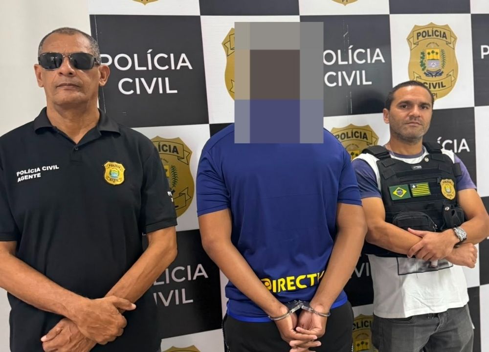 Homem de 23 anos é preso suspeito de estupro de vulnerável contra prima de 13 anos em Teresina