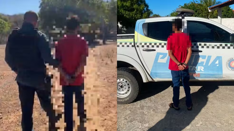 Homem é preso suspeito de ameaçar matar a irmã no interior do PI