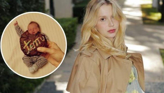 Isabella Scherer mostra encontro dos filhos com bebê Tom