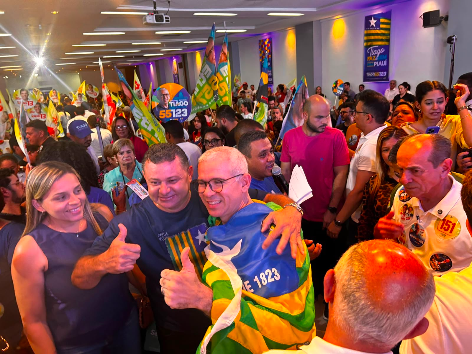 Lideranças políticas do Piauí se unem em Teresina para lançar campanha de Tiago Vasconcelos
