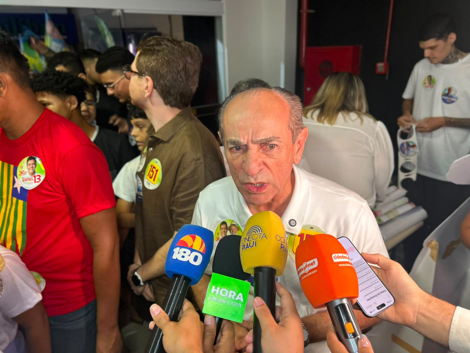 Marcelo Castro prestigia lançamento de campanha de Tiago Vasconcelos para deputado estadual