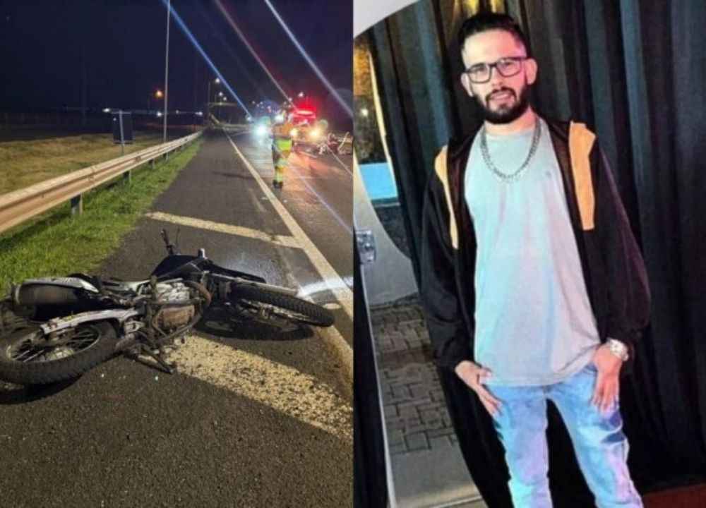 Motociclista de 23 anos morre após batida lateral com carro na BR-369 em Arapongas
