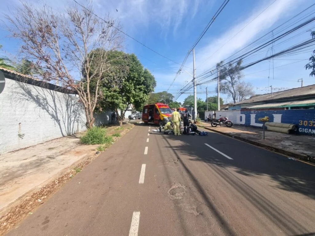 Motociclista sofre parada cardíaca e morre após batida de trânsito