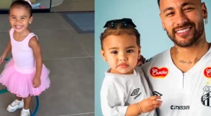Neymar chora ao ver apresentação de Mavie no balé