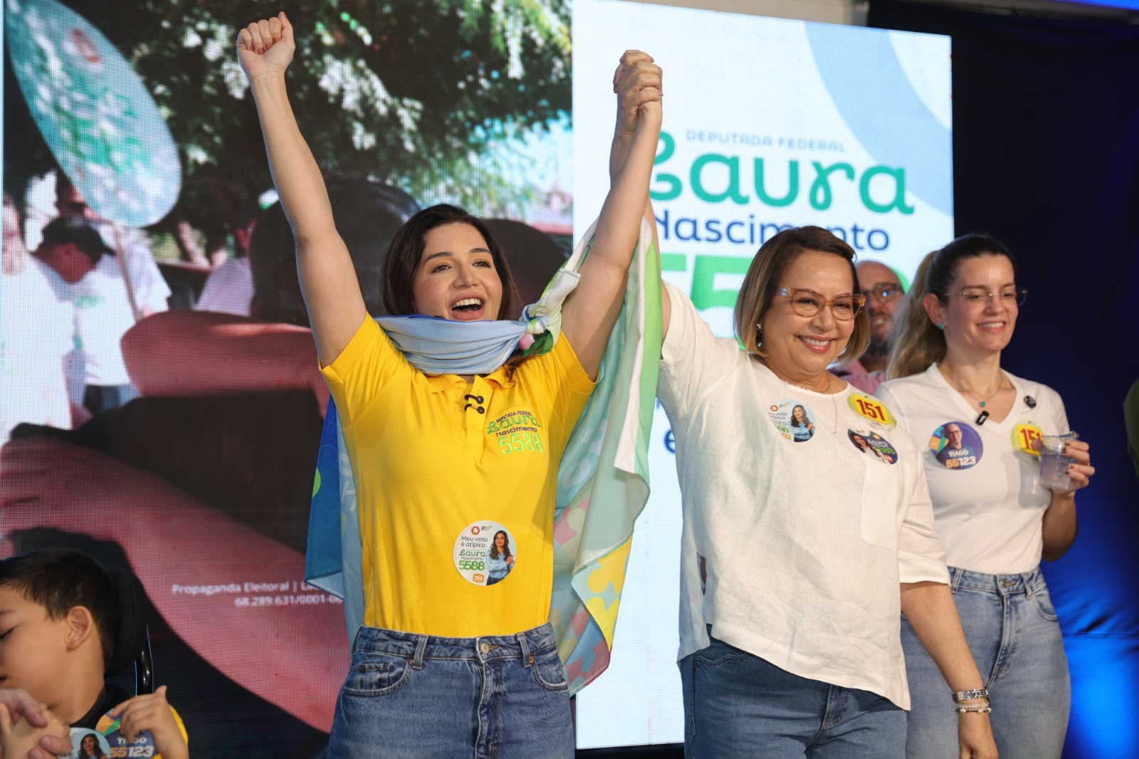 “O PSD só ganhou com a candidatura dela”, diz senadora Jussara sobre candidata a deputada Laura Nascimento