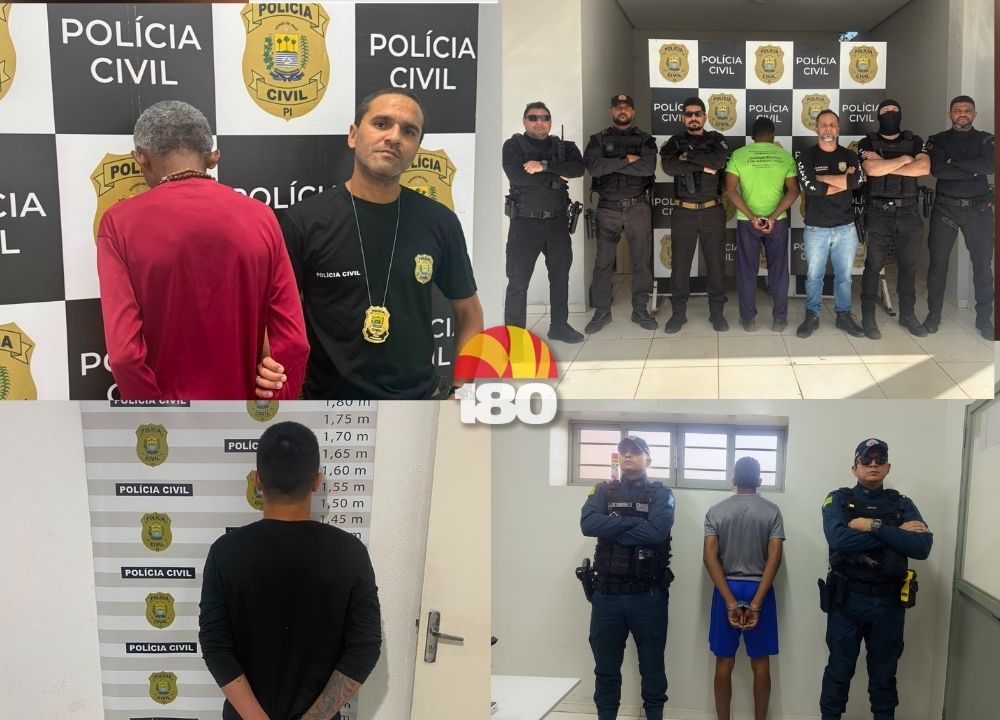 Operação Cerco Fechado prende 99 pessoas e apreende armas, drogas e veículos no Piauí