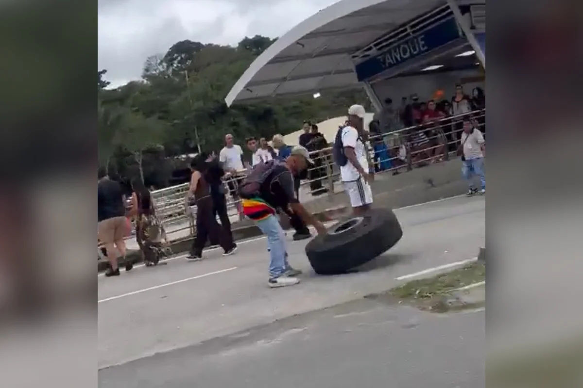 Passageira de moto de app morre após ser atingida por roda de BRT