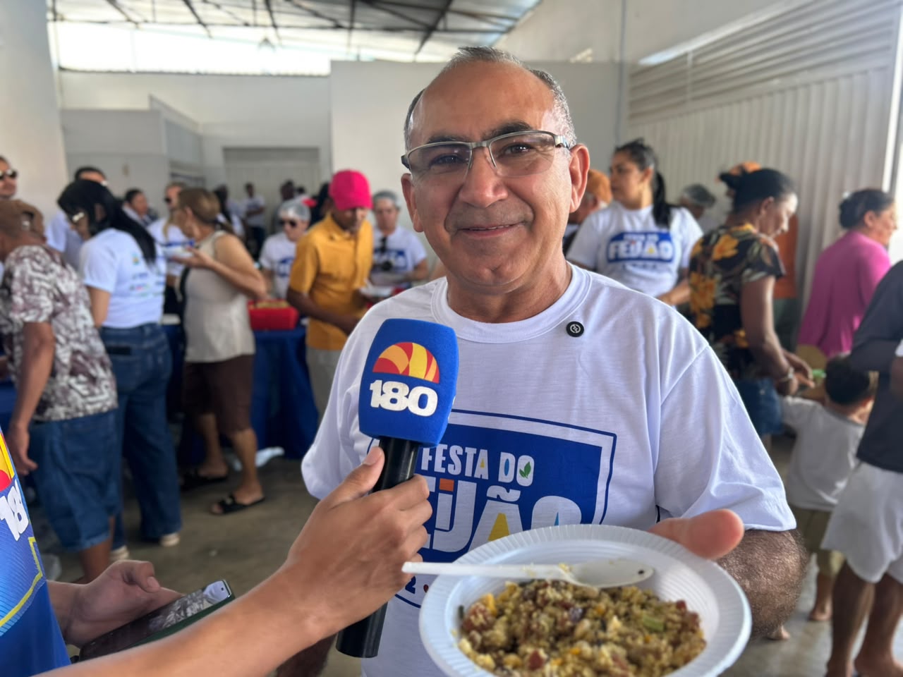 Prefeito Jovelino Soares destaca tradição e força da agricultura durante Festa do Feijão em Assunção