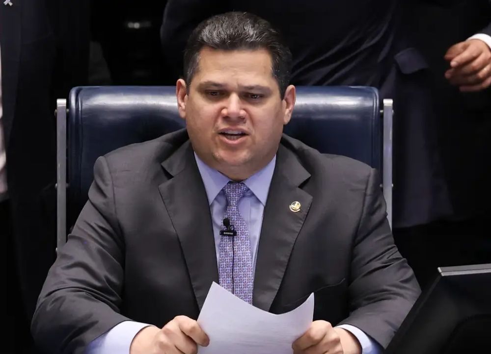 Presidente do Senado, Davi Alcolumbre (União-AP)