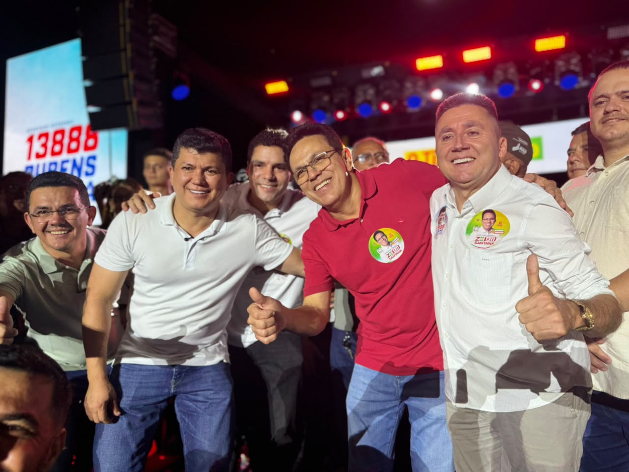 Rubens e Zé Santana
