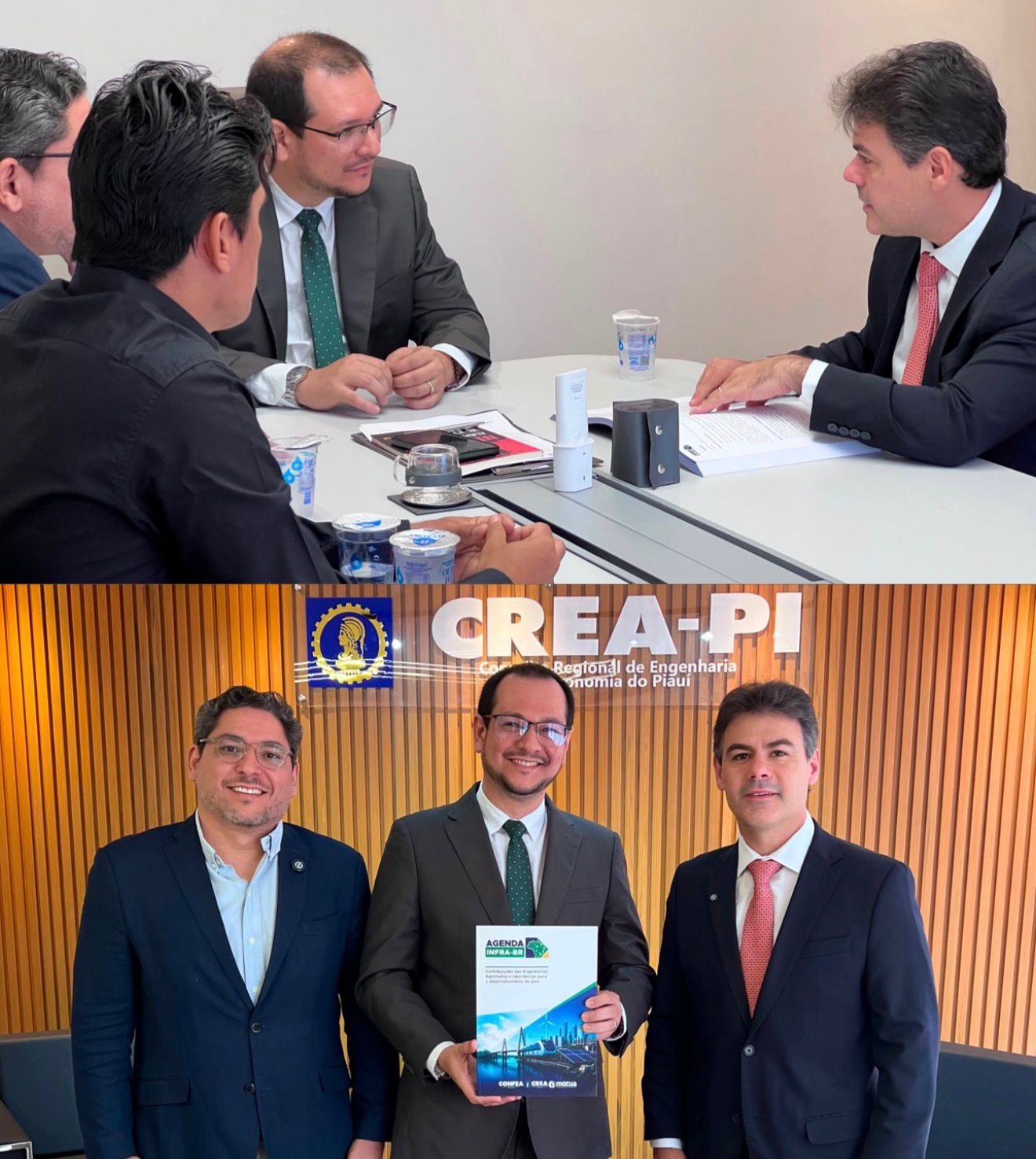 Severo Eulálio recebe diagnóstico da infraestrutura do Piauí e reforça diálogo com o Crea-PI