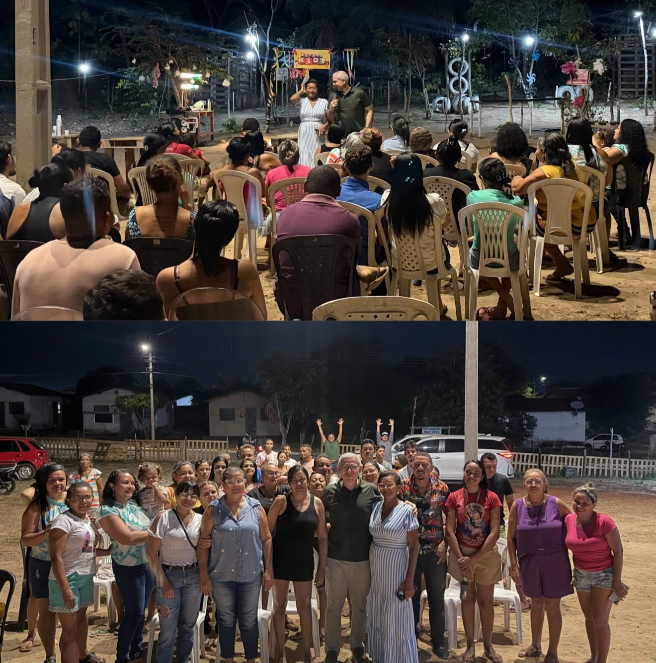 Tiago Vasconcelos participa de encontro com moradores do Residencial Cidade Sul, em Teresina