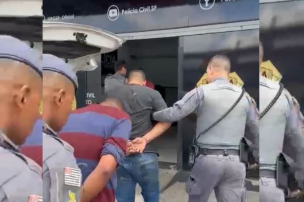 Três suspeitos são presos por ameaça, tiros e agressão a homem