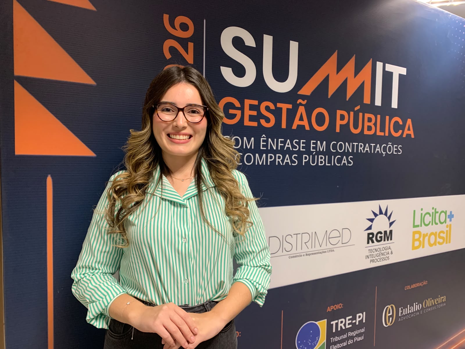 Vitória Carvalho estudante participante do Summit