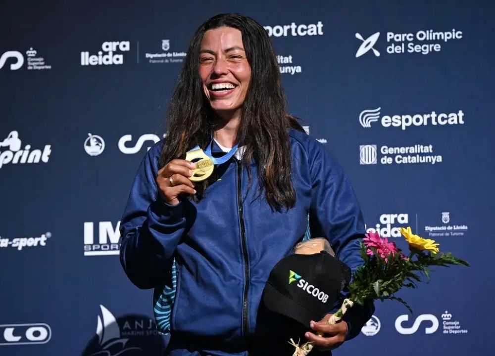 Ana Sátila é ouro em etapa da Copa do Mundo de canoagem slalom