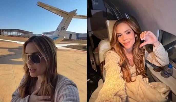 Avião com cantora Mariana Fagundes sofre pane em Goiânia