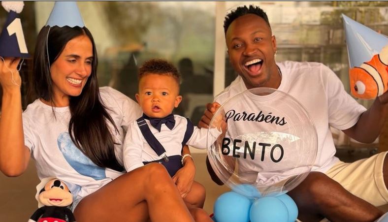 Carol Peixinho e Thiaguinho encantam com tema do primeiro aniversário do pequeno Bento