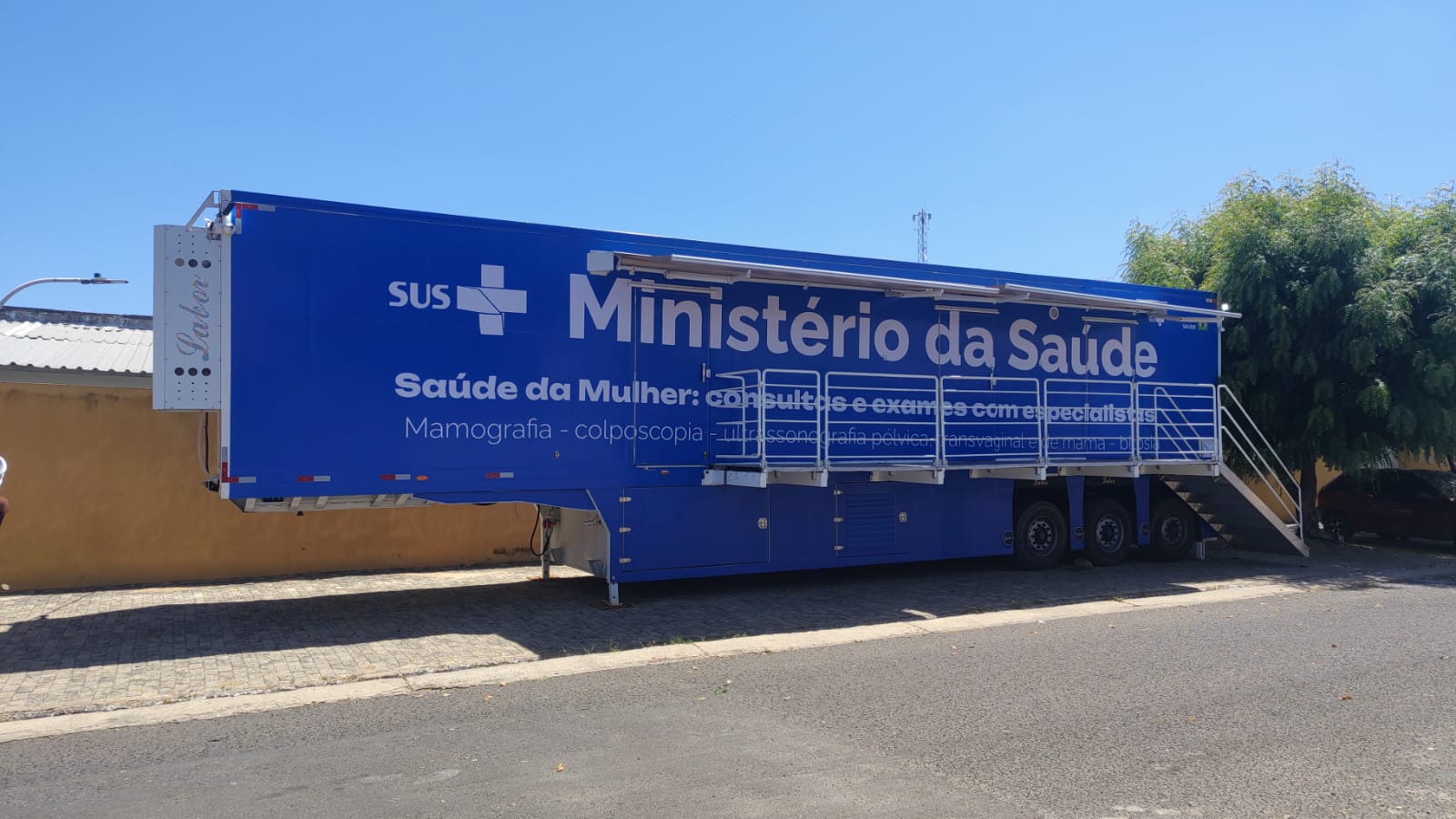 Carreta da Mulher chega à UBS Jacinta 1 neste sábado e unidade também terá atendimentos