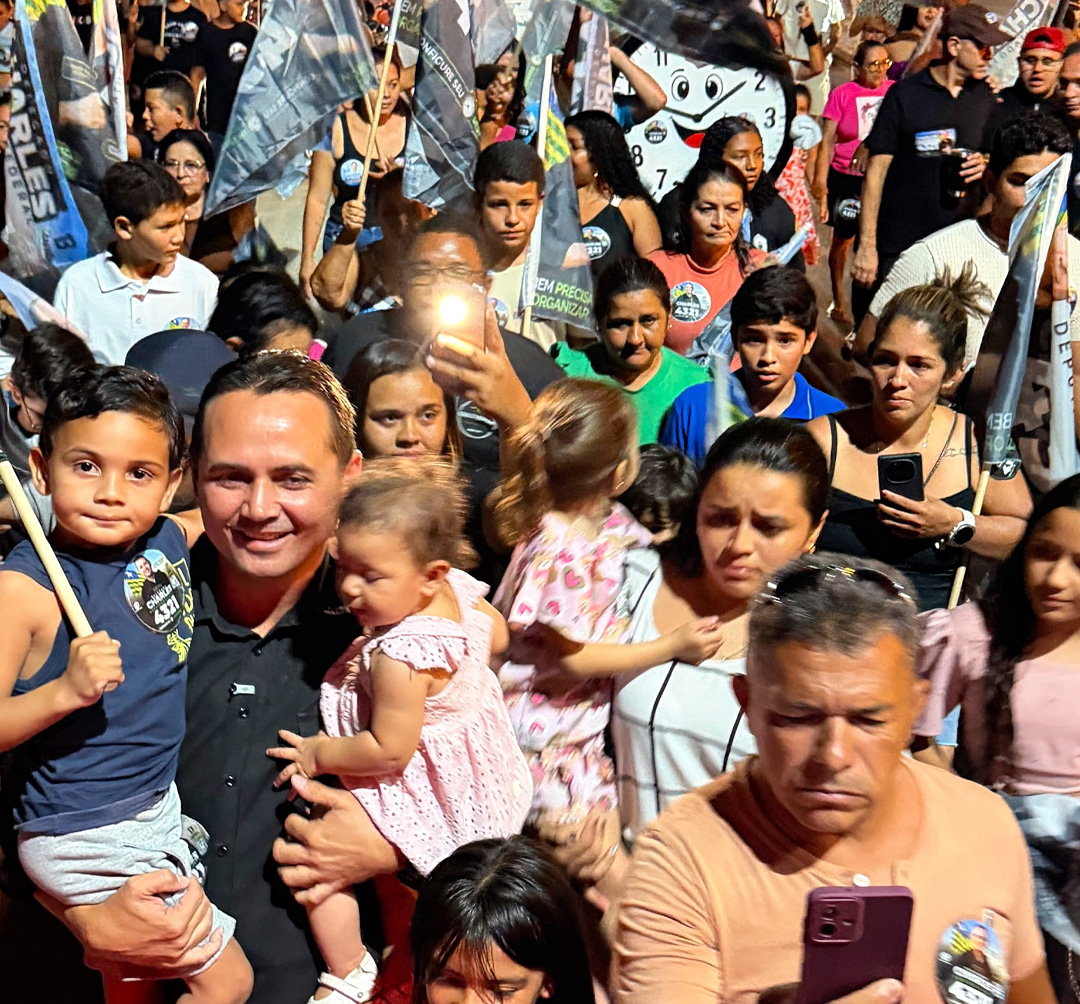 Delegado Charles agradece apoio e carinho das famílias piauienses durante ato político em Piripiri