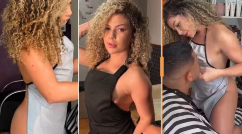 Dona de barbearia nudista se revolta e impõe regras