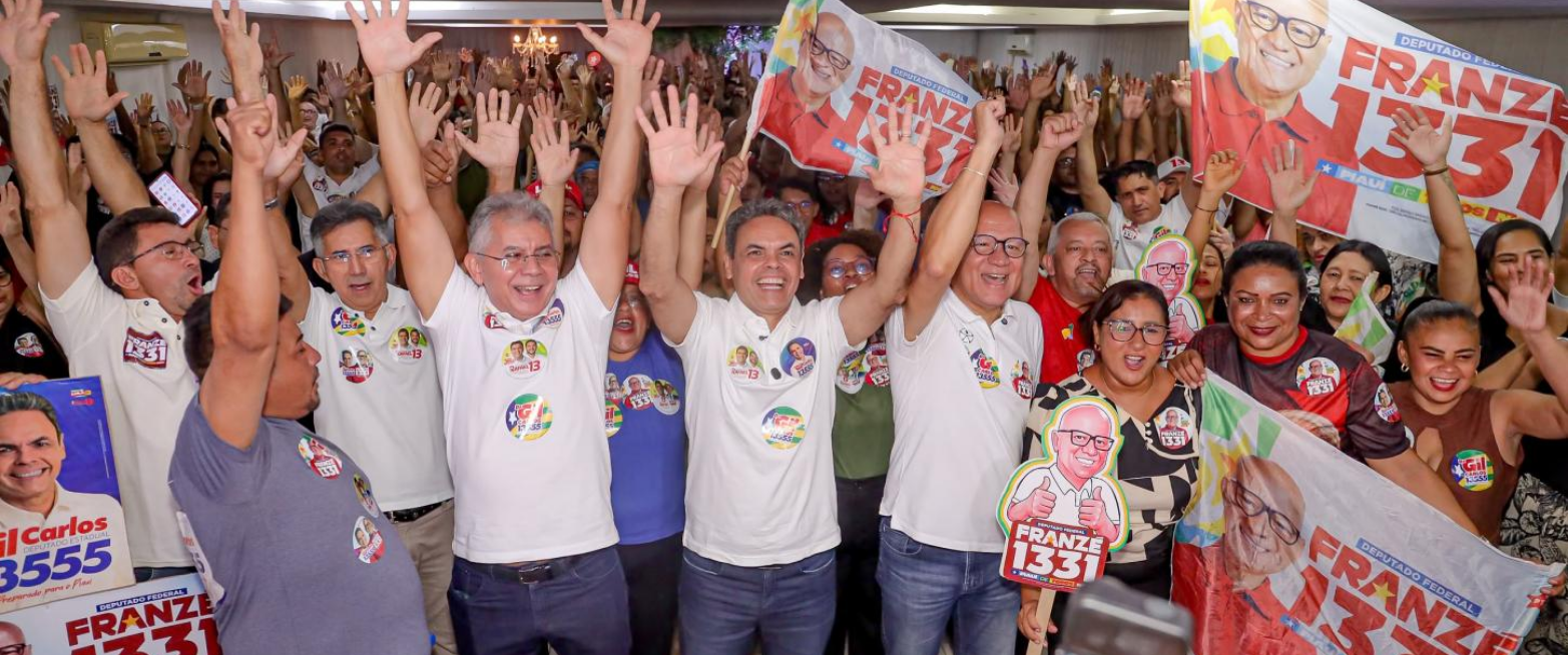 Dr. Gil Carlos, Franzé Silva e Paulo Martins reúnem eleitores em Campo Maior
