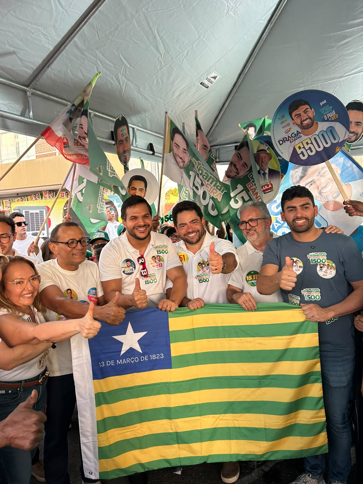 Dr. Ribamar defende representação de Campo Maior na Câmara durante inauguração de comitê do Time do Povo