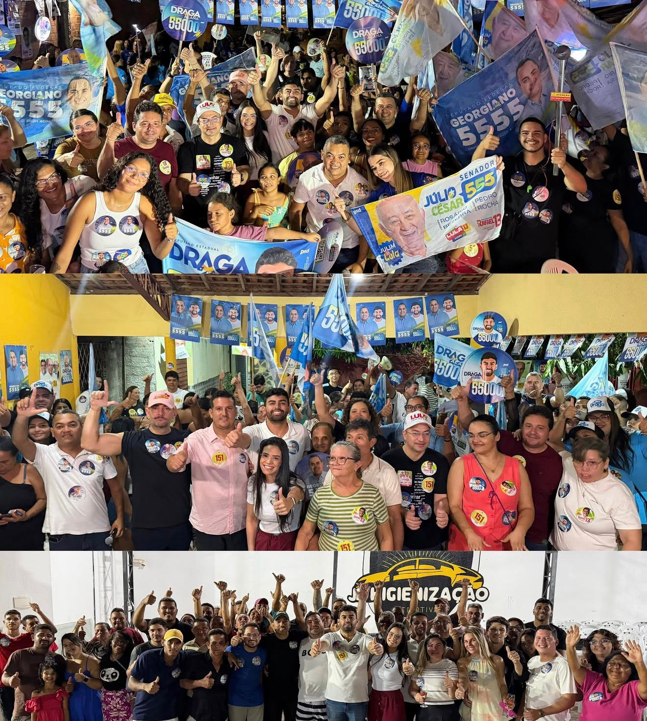 Draga Alana percorre bairros de Teresina e reforça campanha com reuniões e diálogo com moradores