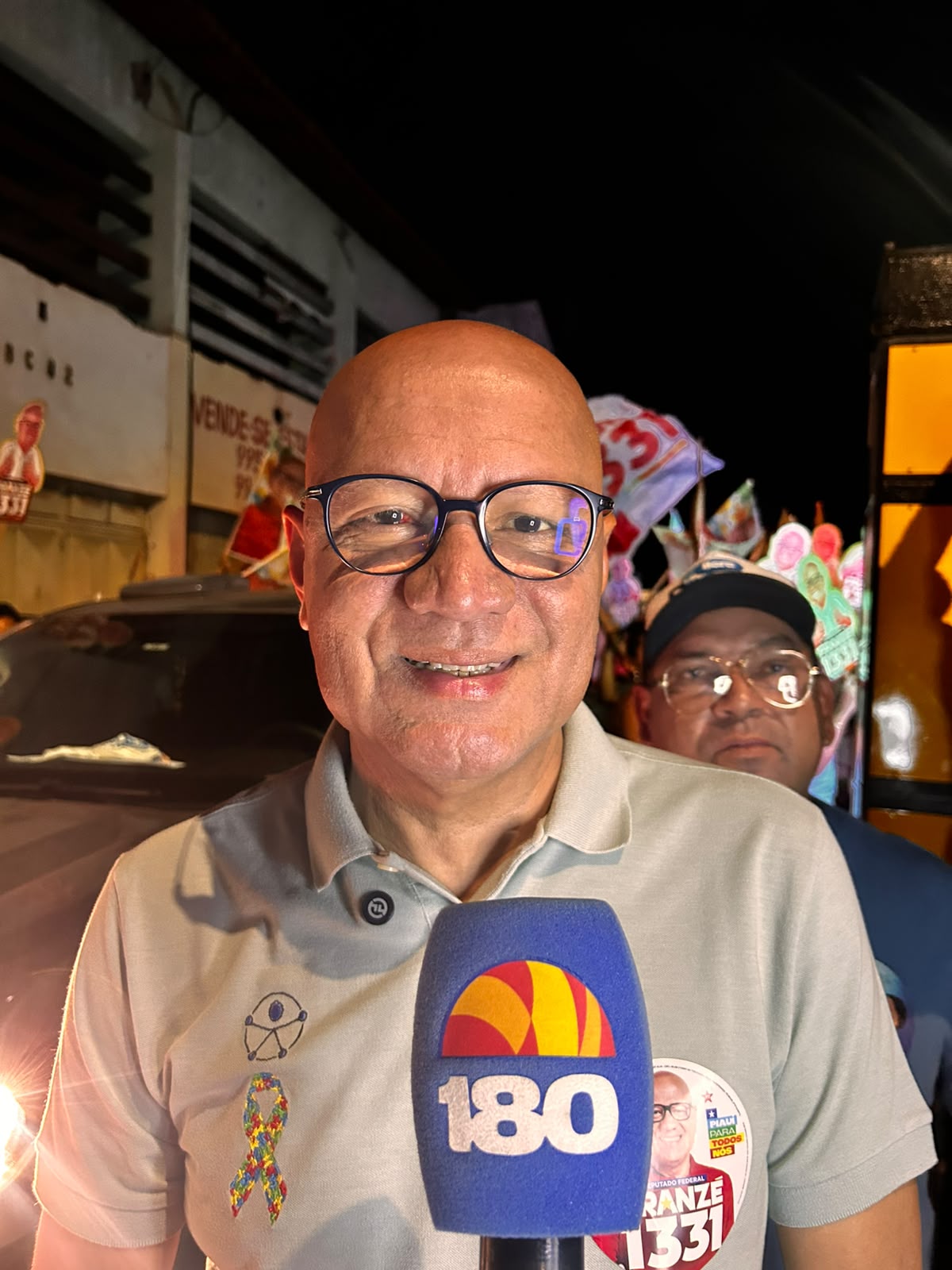Fransé destaca força da militância em ato com Rafael Fonteles em Teresina