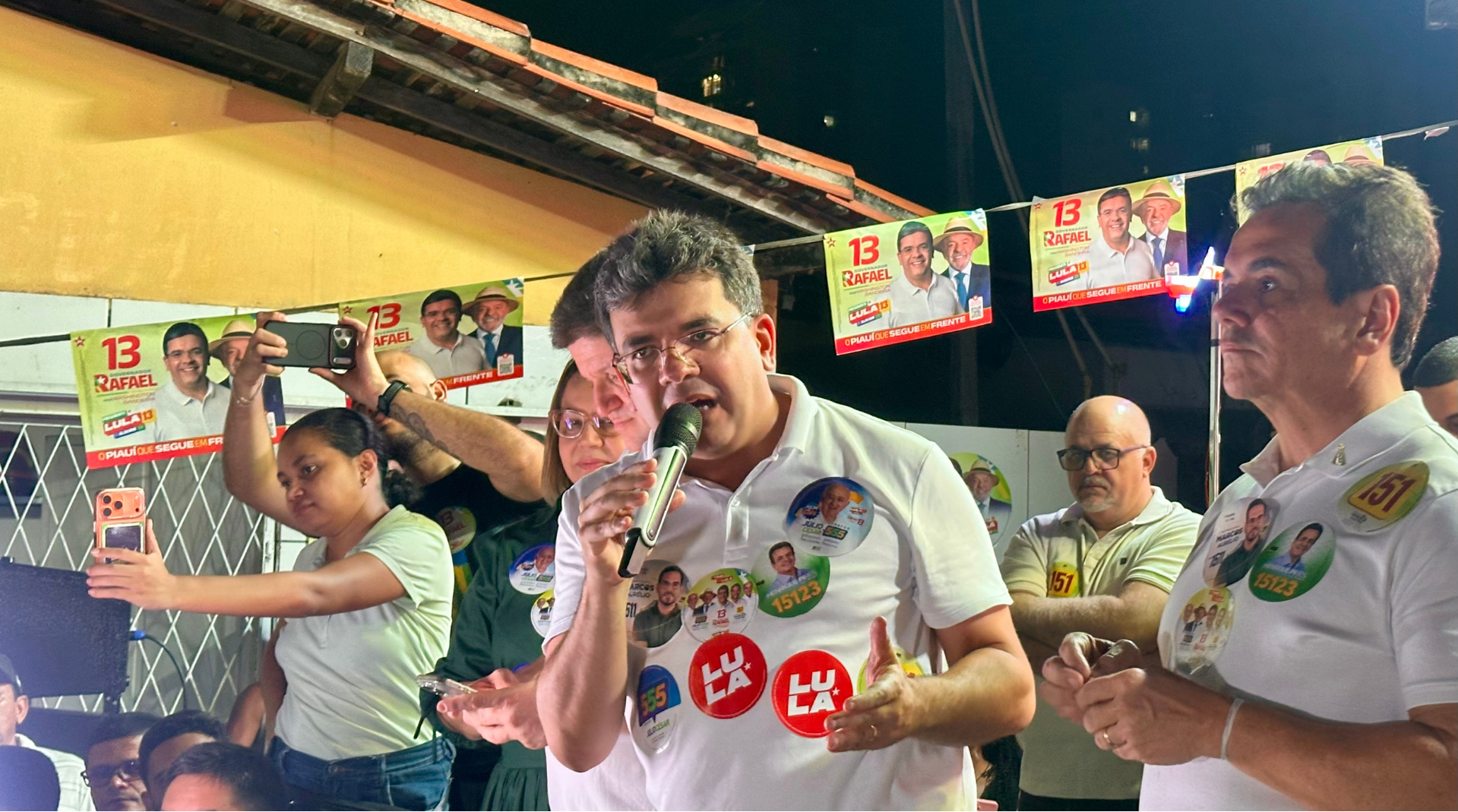 Governador Rafael Fonteles e Henrique Pires