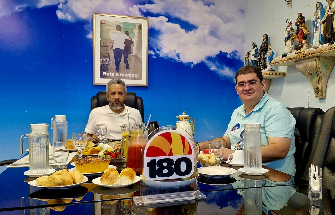 Helder Eugênio recebe Júlio César Filho, candidato a deputado federal