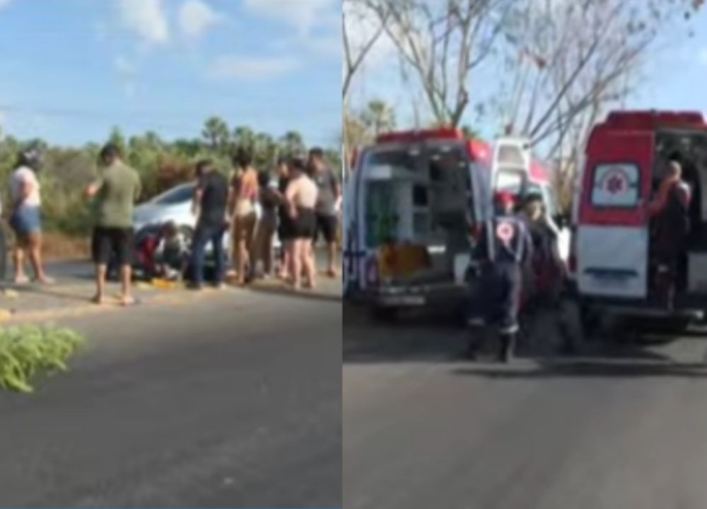 Idosa morre após ser arremessada de motocicleta na RN-117, em Mossoró