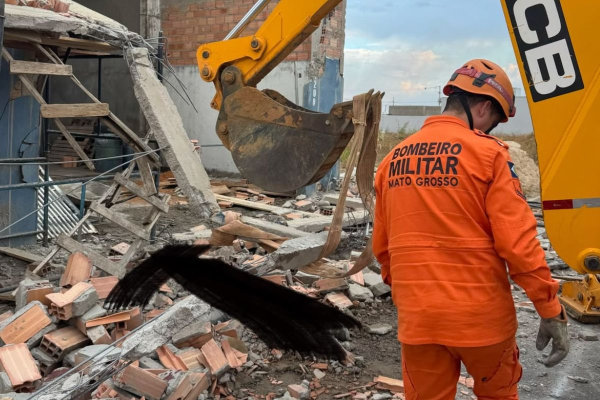 Idoso de 69 anos morre soterrado após desabamento de casa em Mato Grosso